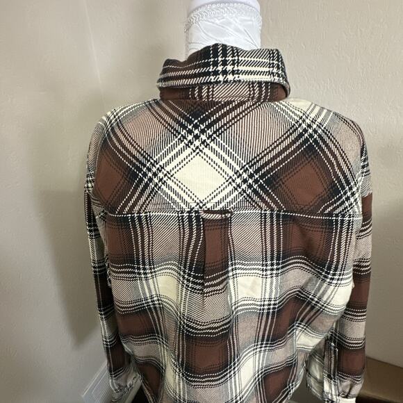 Alpine Design Shirt Jacket Shacket Women's Size Large Sherpa Lined Full Zip NEW - Picture 5 of 13